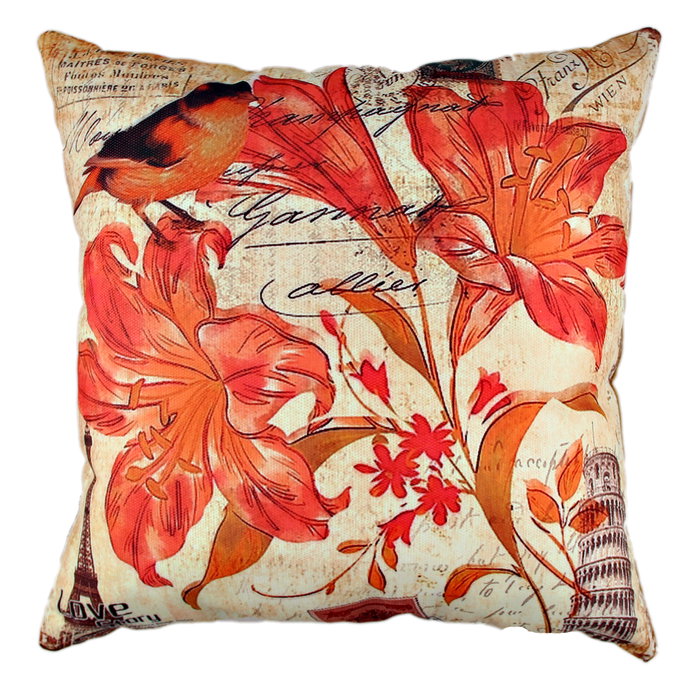 Aberto Design Cojín Multicolor 43 x 43 cm Aberto Design Cojín Multicolor 43 x 43 cm